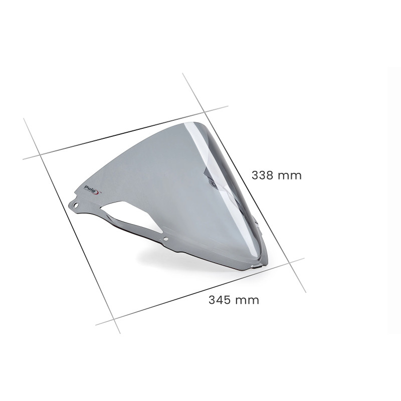 R-RACER SCREEN FOR KAWASAKI NINJA ZX-6R 2024-2026 - SMOKE